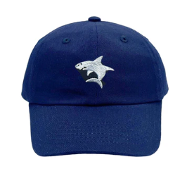 Navy Shark Kids BB Hat