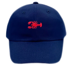 Navy Lobster Kids BB Hat