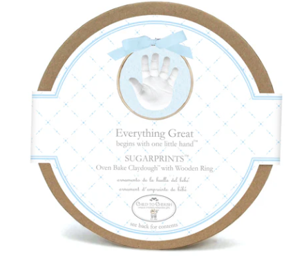 Blue Sugarprints - Glitter Handprint Kit