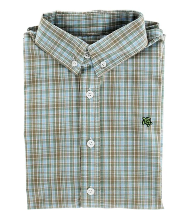 Brownstone Button Down Shirt -Boys