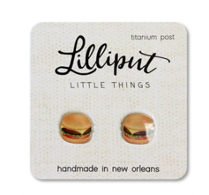 Cheeseburger Earrings