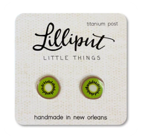 Kiwi Slice Earrings