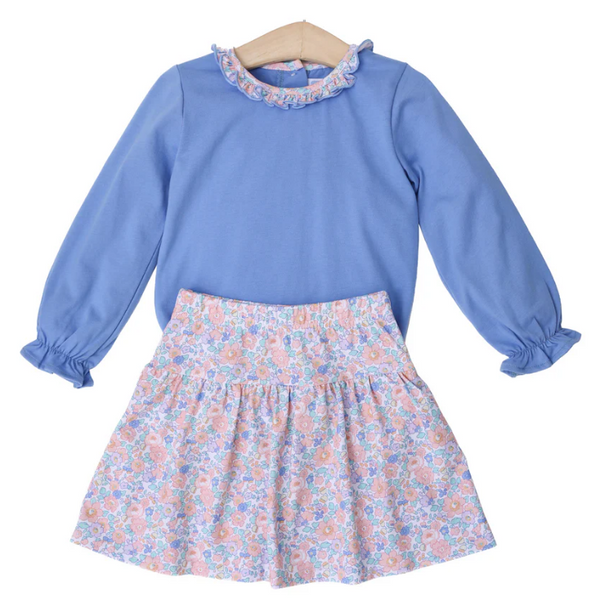 Frankie Floral Skort Set - Girls