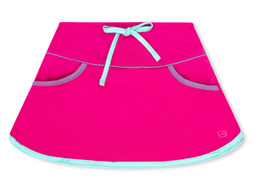 Tiffany Hot Pink/Turq Skort - Girls