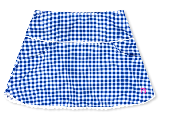 Tiffany Royal Gingham Skort - Toddler