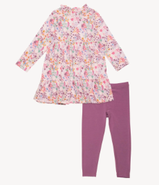 Isla Magneetic Dress w/Legging - Girls