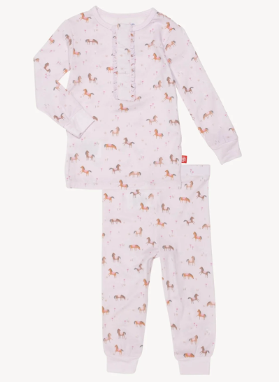 Purple Rein Magnetic PJ Set - Girls