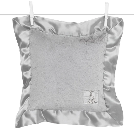 Silver Luxe Baby Pillow - 14X14