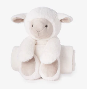 Lamb Bedtime Huggie - White