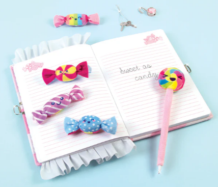 Candy Plush Packet Locking Journal