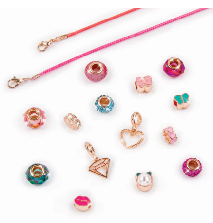 Halo Charms Bracelets: Pretty in Pink