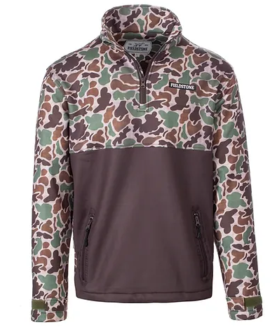 Camo Overland 1/4 Zip Fleece