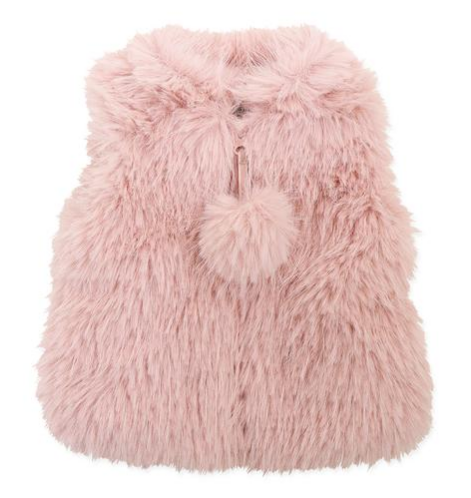 Zip Up Vest - Pink - Toddler