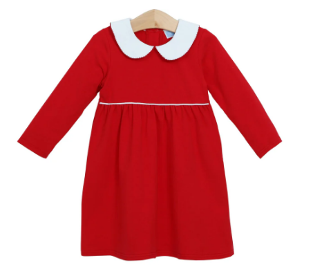 Claire Red Dress - Toddler