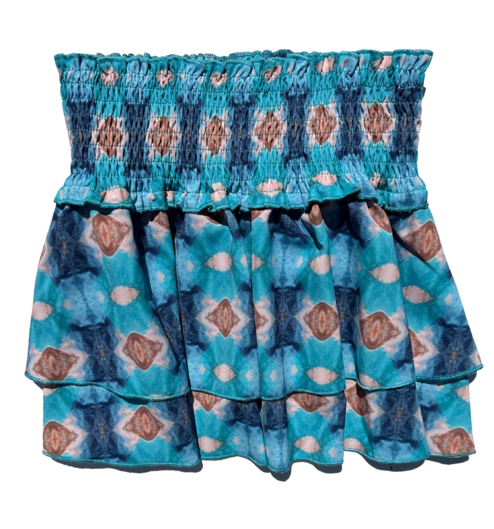 Scottie Blue/Brown Skirt