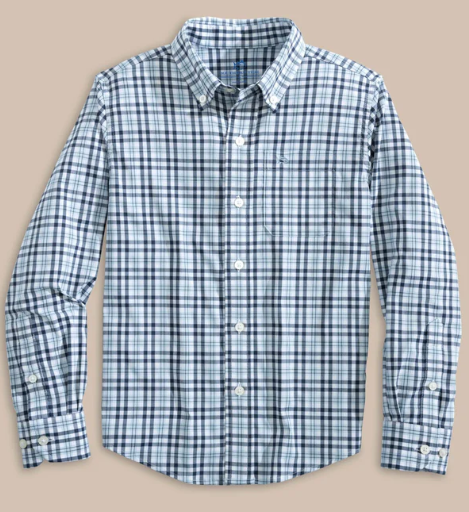 Haywood Blue Plaid LS Sportshirt