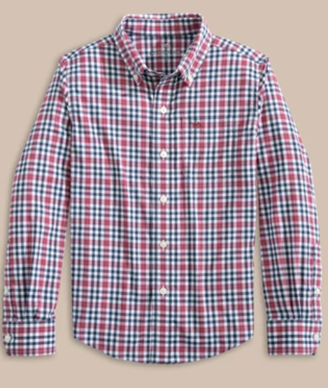 Haywood Red Plaid LS Sportshirt