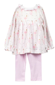 Ballerinas LS Tunic Set