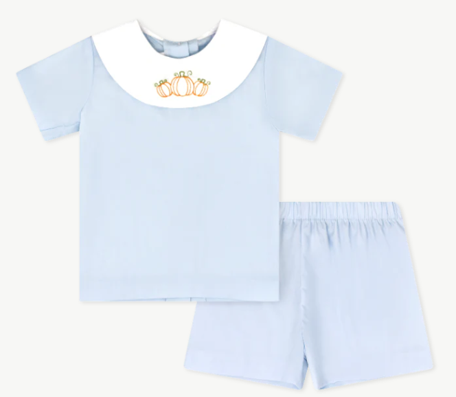 Owen Classic Blue Short Set - Boys