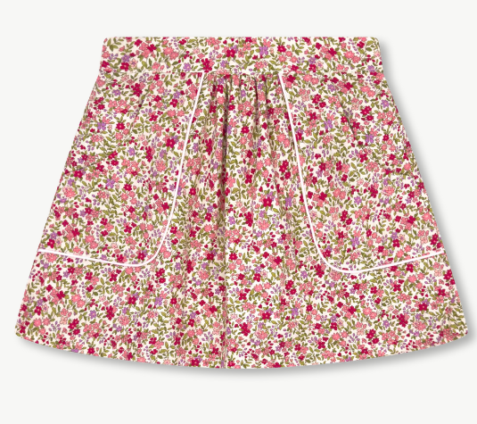 Isabella Autumn Floral Skirt - Toddler