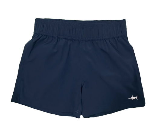 Inlet Navy Perf Shorts - Boys