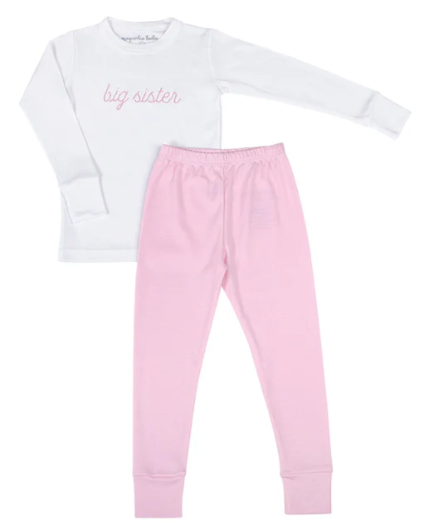 Big Sister Emb Long PJ Set - Toddler