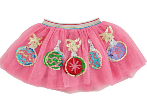 Pink Christmas Sequin Tutu