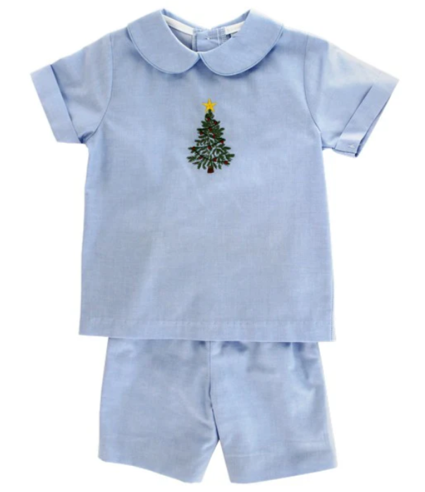 Oh Christmas Tree Short Set