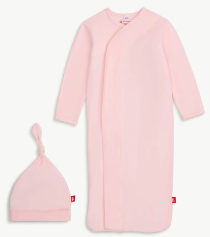 Pink Gown w/Hat Set