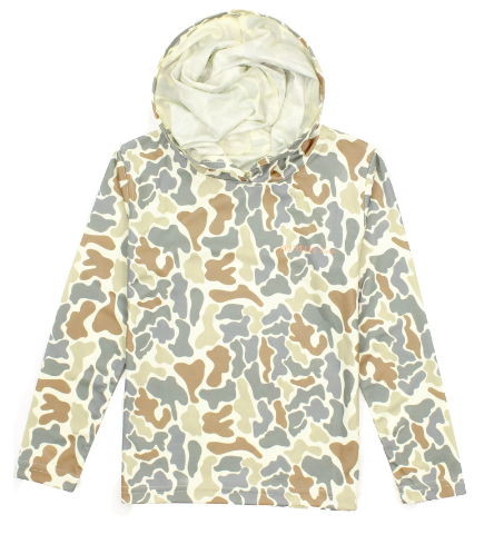 Field Camo Perf Hoodie - Boys