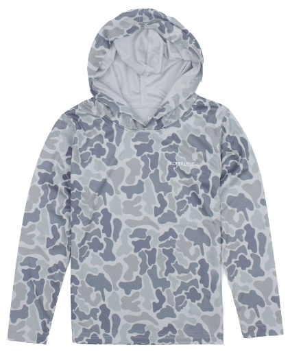 Polar Camo Perf Hoodie - Boys