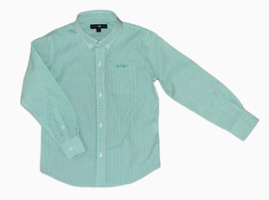 Seagrass Green Button Down