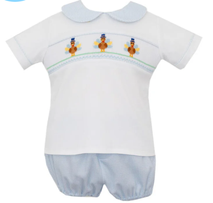 Turkey Trio Short Set - Infant