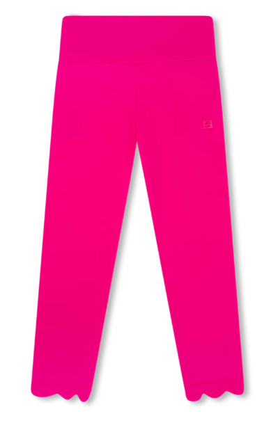 Sadie Power Pink Scallop Legging