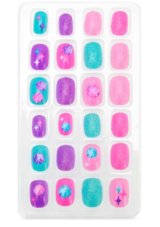 Glitter Press On Nail Set