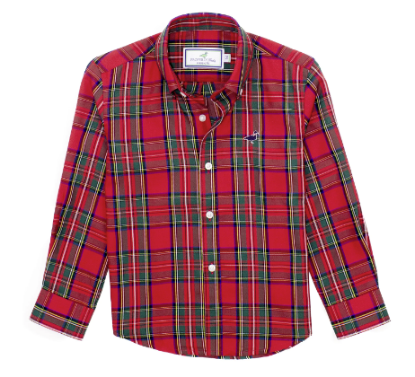 Seasonal Sportshirt Yuletide - Boys