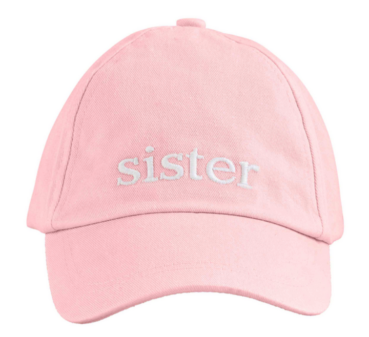 Pink Sister Baseball Hat-Toddler