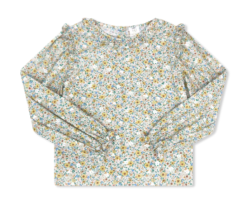 Evelyn Tupelo Floral Blouse