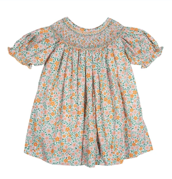 Avery Smocked Floral Dress
