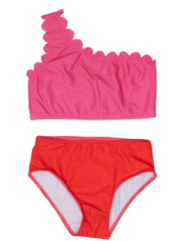 Bahama Pink/Red 2 PC Swimsuit