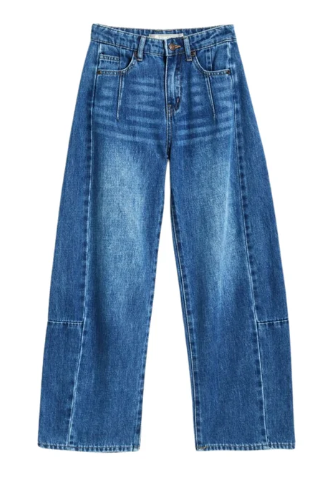 Barrel Crop Jeans