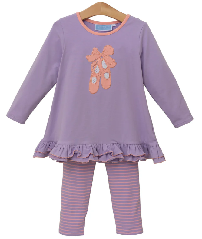 Ballet Slipper Pant Set - Girls