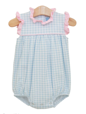 Meredith LB Gingham/LT Pink Bubble
