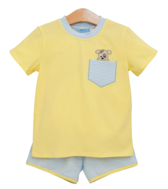 Puppy Paws Short Set