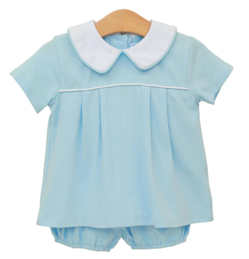 Beckham LT Blue Bloomer Set - Toddler