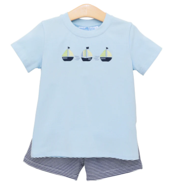 Set Sail Short Set - Boys