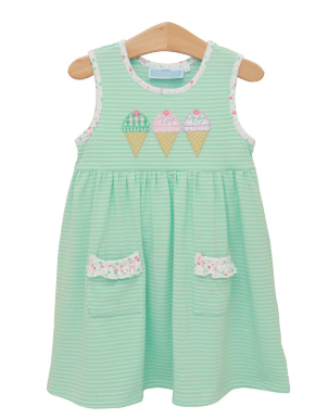 Triple Scoop Dress - Toddler