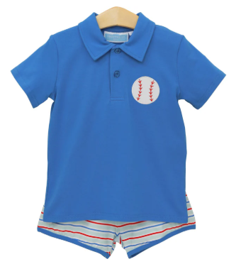 Play Ball Polo Short Set - Infant