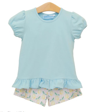 Squeeze the Day Short Set - Girls