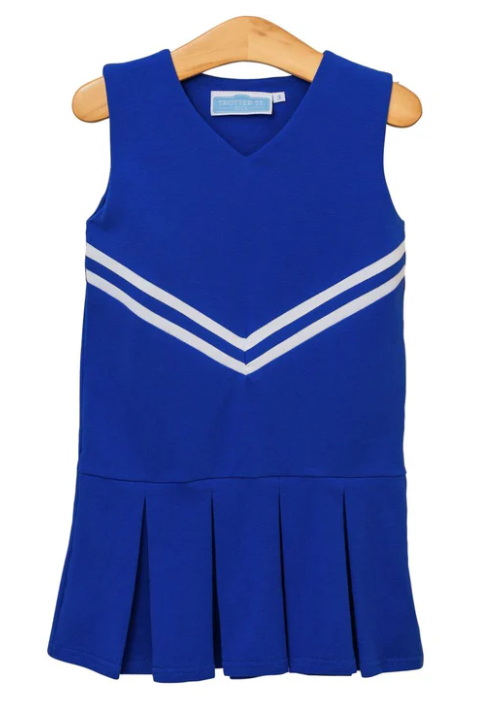 Cheer Uniform Royal Blue Dress